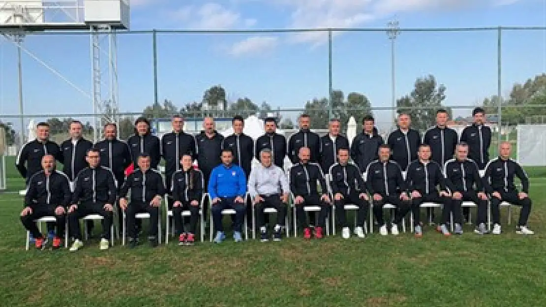 Çelik, UEFA A Lisans kursunu tamamladı