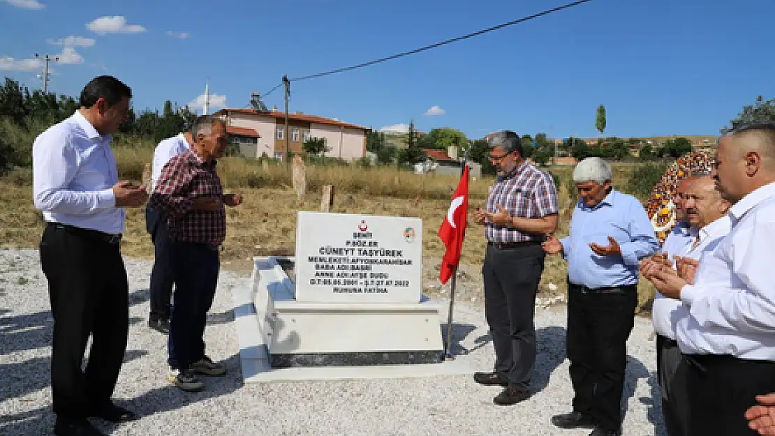 Cumhurbaşkanı Erdoğan, Afyonlu şehit babası ile görüştü