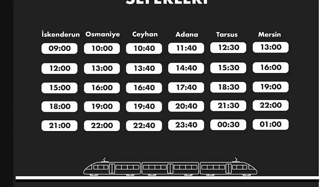 Depremzedeler için tren seferi düzenlenecek