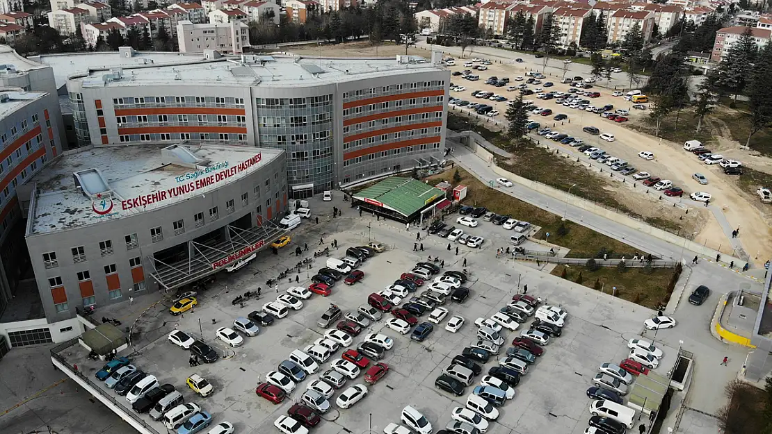 Devlet Hastanesi'nin otopark kapasitesi 2 katına çıkarıldı