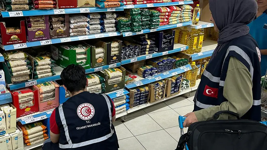 Dinar ve Emirdağ'da Zincir Marketler Denetlendi