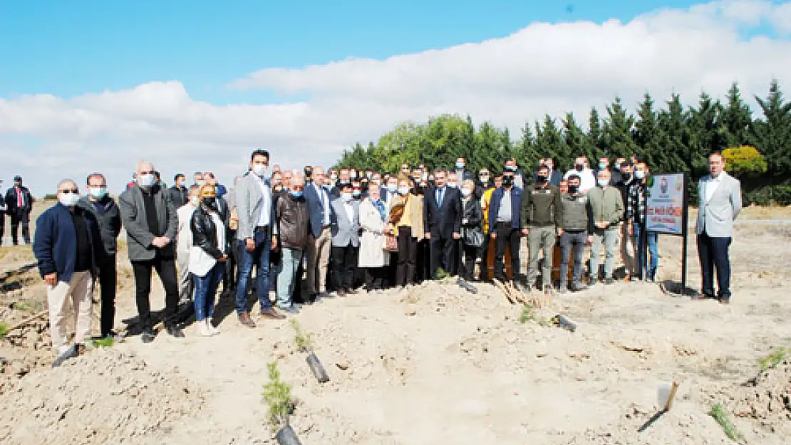 Eczacı Köken'in adı hatıra ormanında yaşayacak