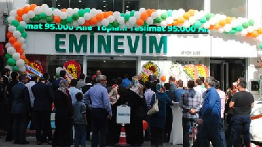 Eminevim'in yeni hizmet binası açıldı