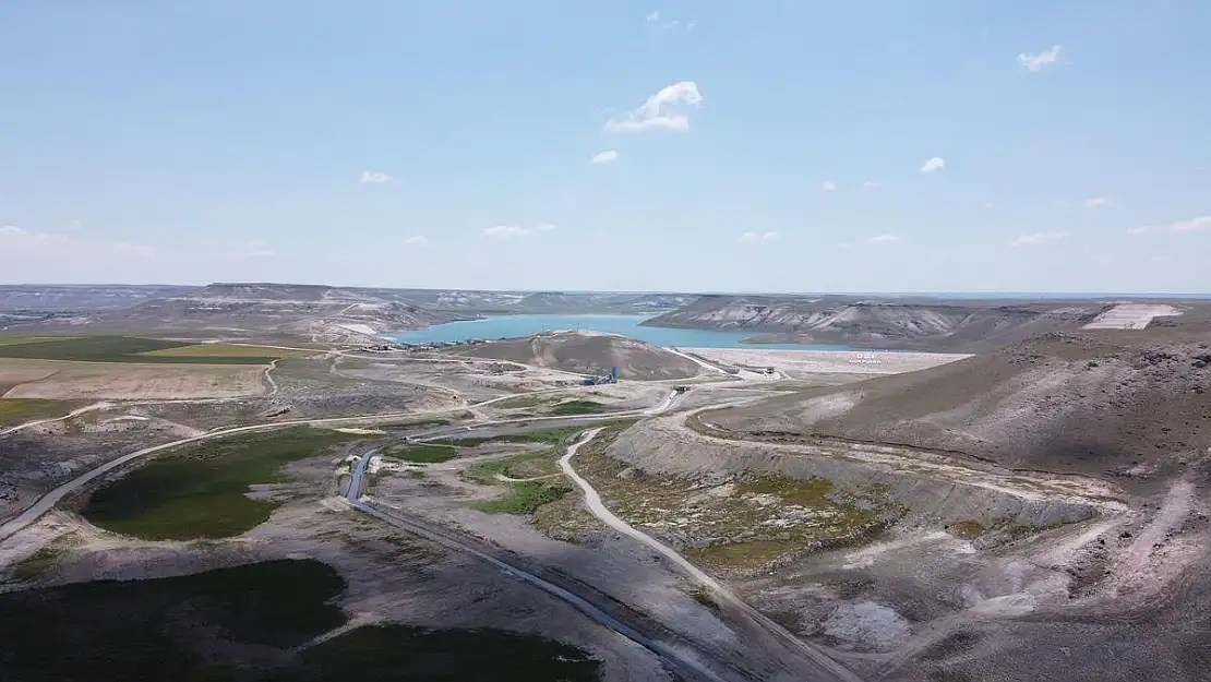 Eskişehir Gökpınar Barajı mansap düzenlemesi tamamlandı