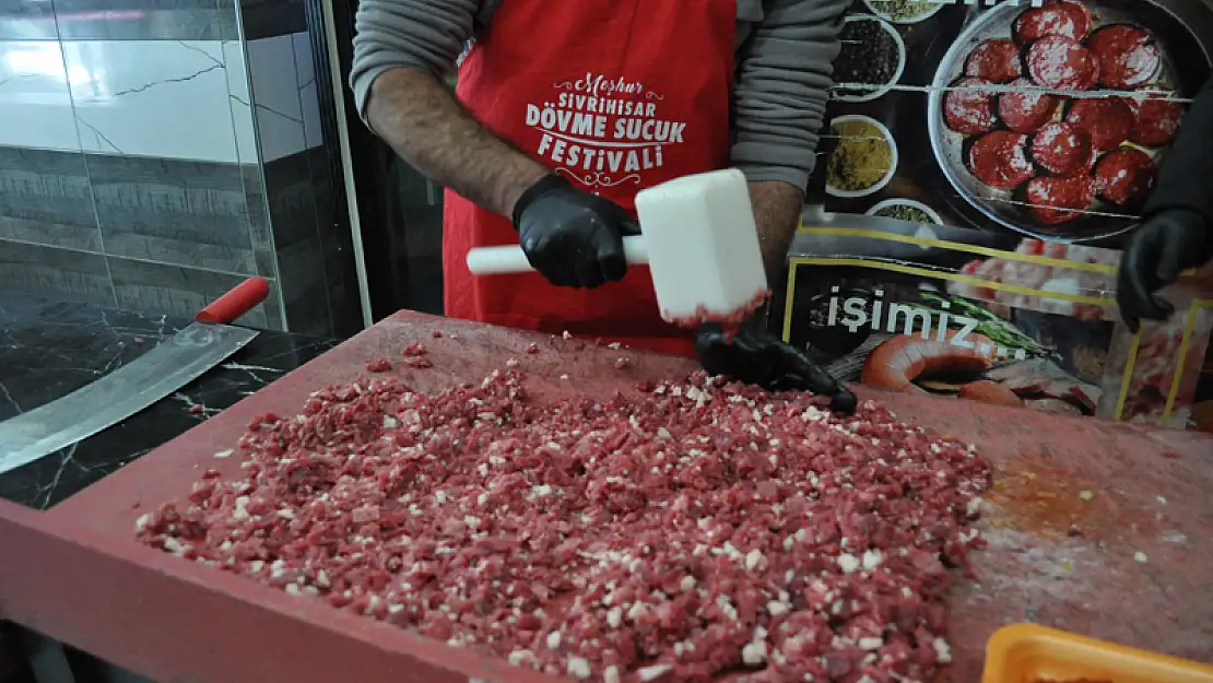 Festival İçin Coğrafi Tescilli 8 Ton Dövme Sucuk Dağıtılacak