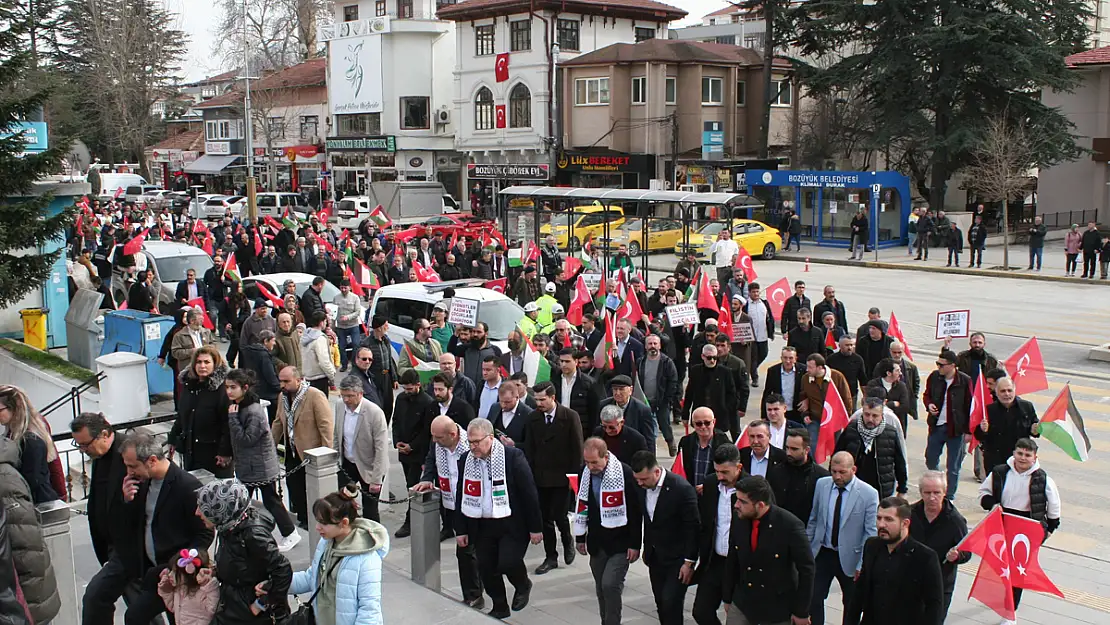 Filistin'e Destek İçin Yürüdüler