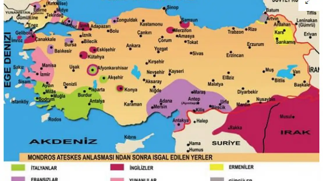 Fransızların işgal ettiği iller nelerdir