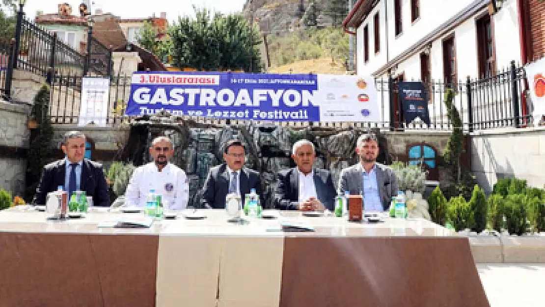 Gastro Afyon Turizm ve Lezzet Festivali'nin 3.’sü düzenlenecek