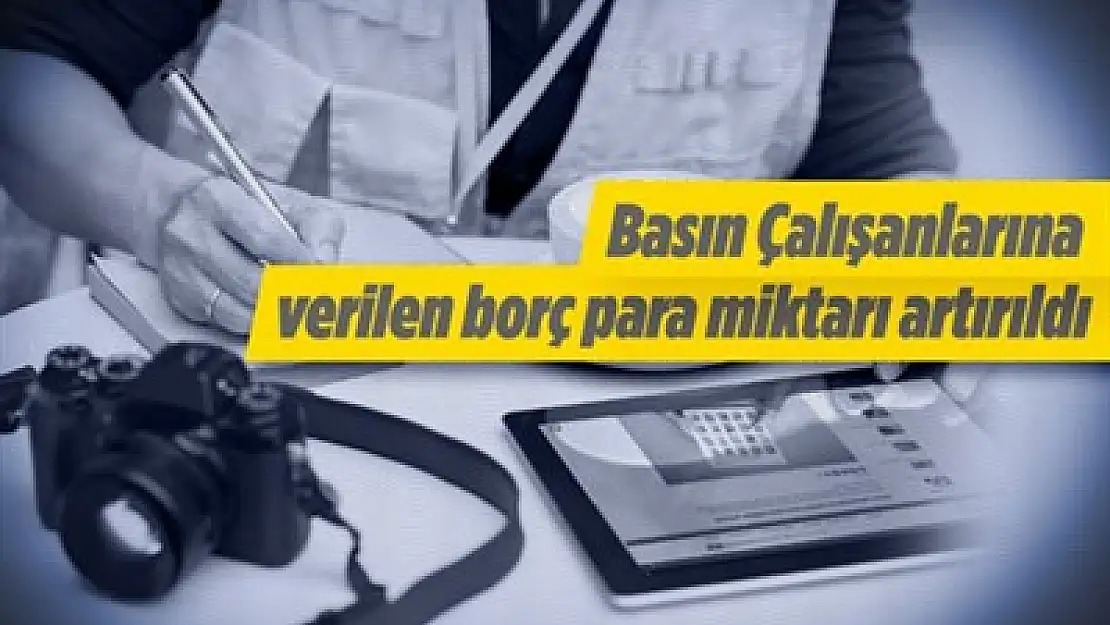 Gazeteciler için faizsiz destek imkanı