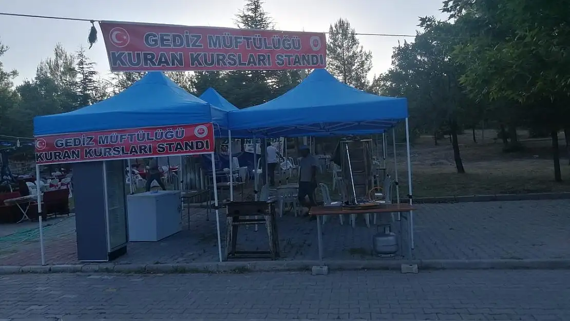 Gediz Müftülüğü Tarhana Festivalinde yerini aldı