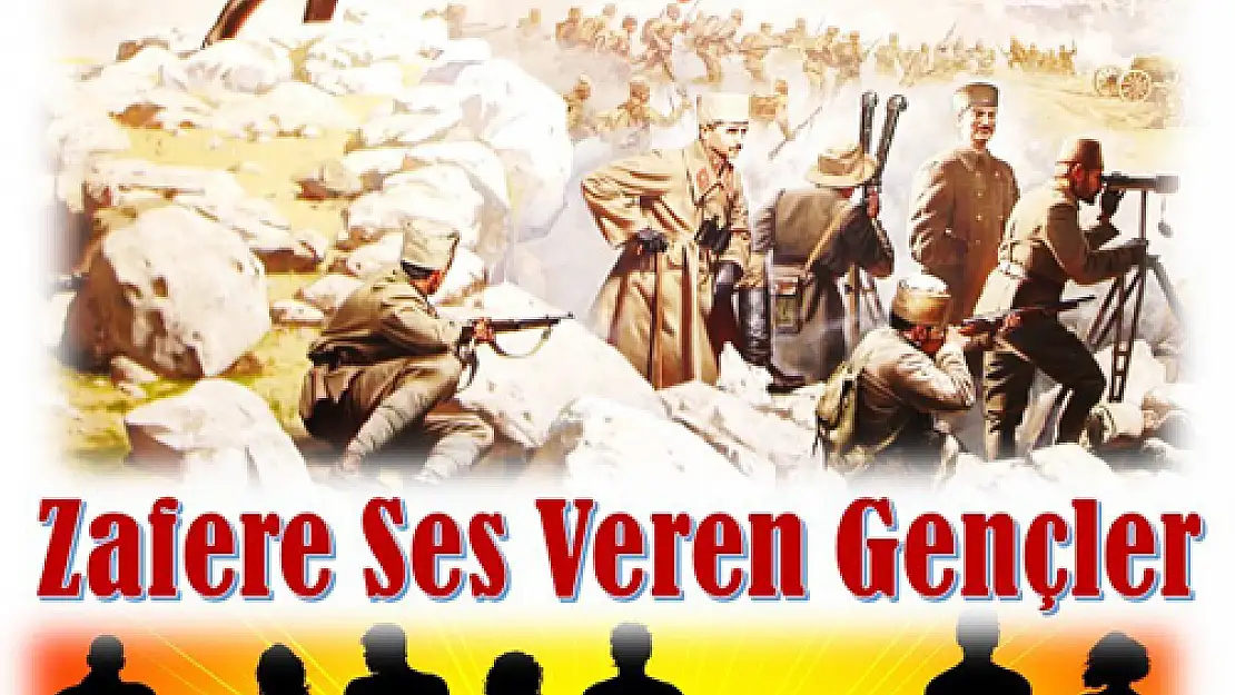 Gençler 'Zafer'e ses verdi'