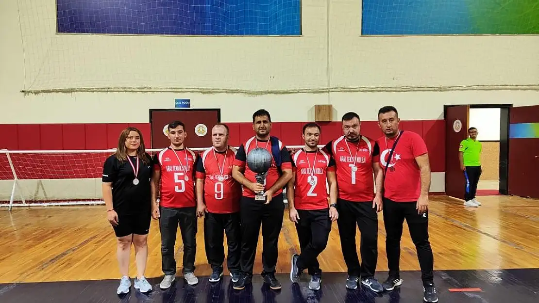 Goalball Türkiye Turnuvasında ikinci oldular