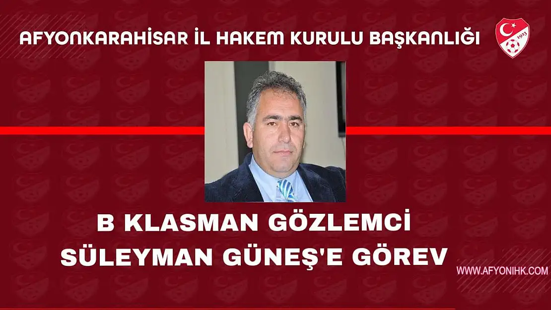 Güneş’e 2. Lig’de Görev