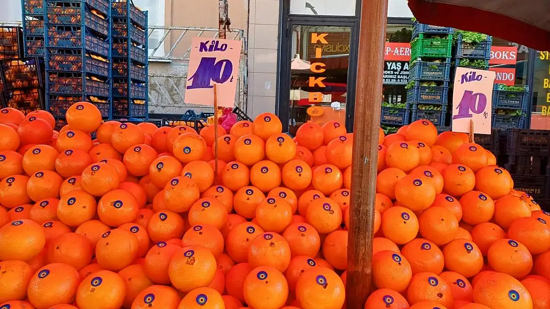 Hatay Portakalı Tezgahta Yerini Aldı