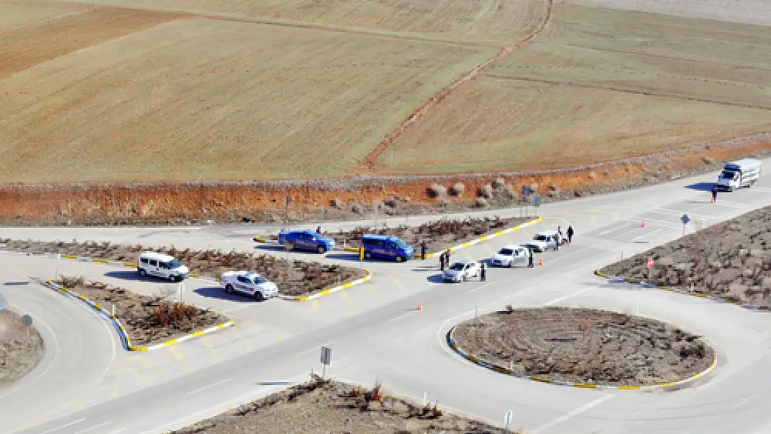 Hava destekli trafik denetimi yapıldı