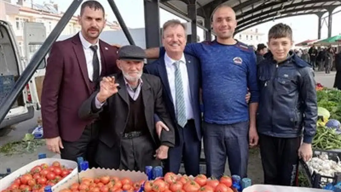 'Her yere kapalı modern pazaryeri kuracağız'