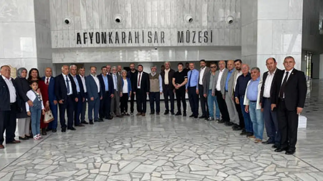 İGM üyeleri yeni Arkeloji Müzesini gezdi