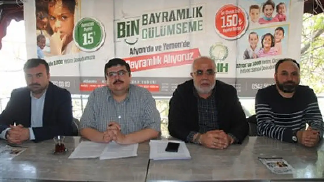 İHH yetimlere bayramlık alacak – Kocatepe Gazetesi