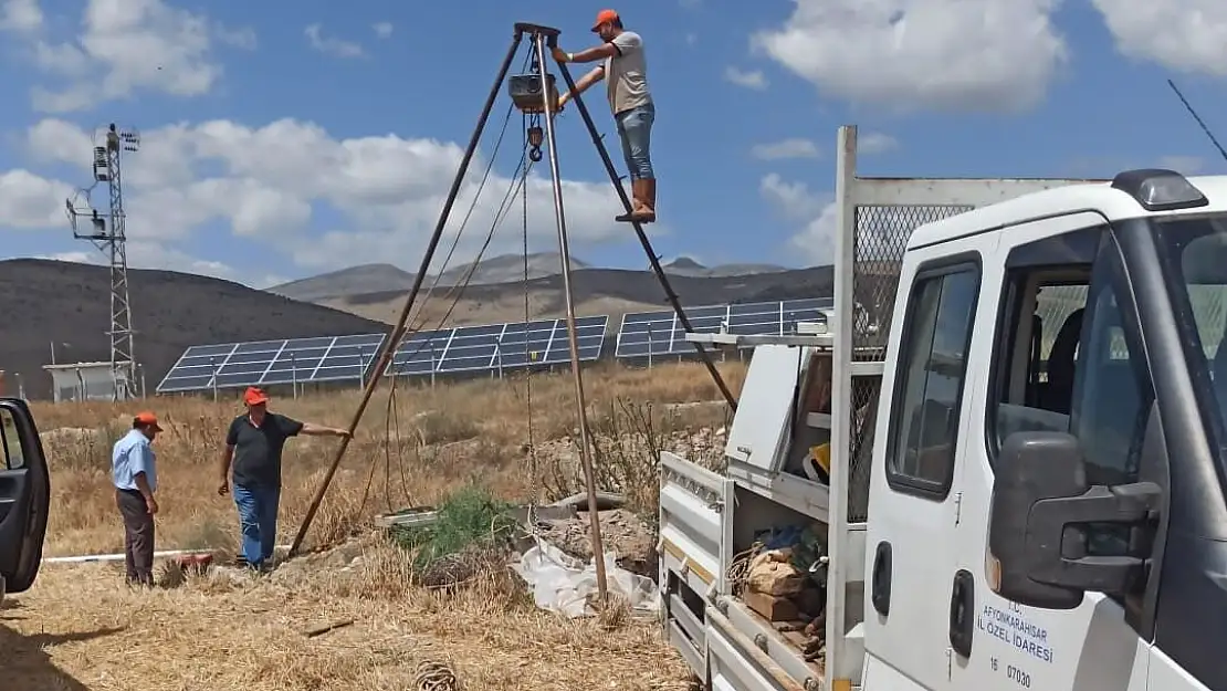 İki köyün içme suyu sorununun çözümü için çalışmalar başladı