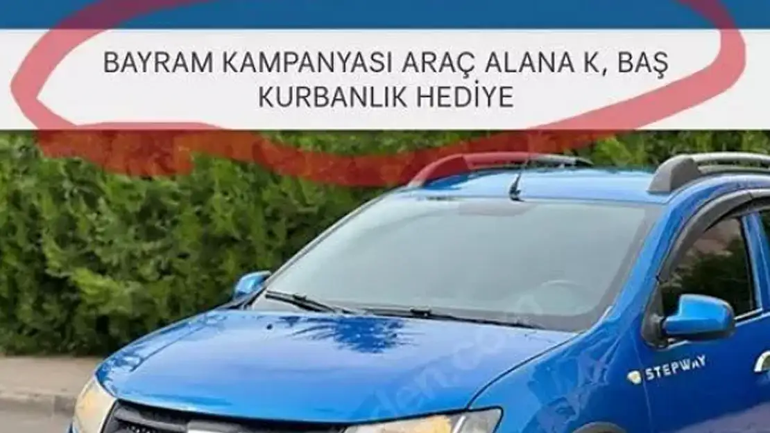 İkinci El Araç Alana Kurbanlık Hediye