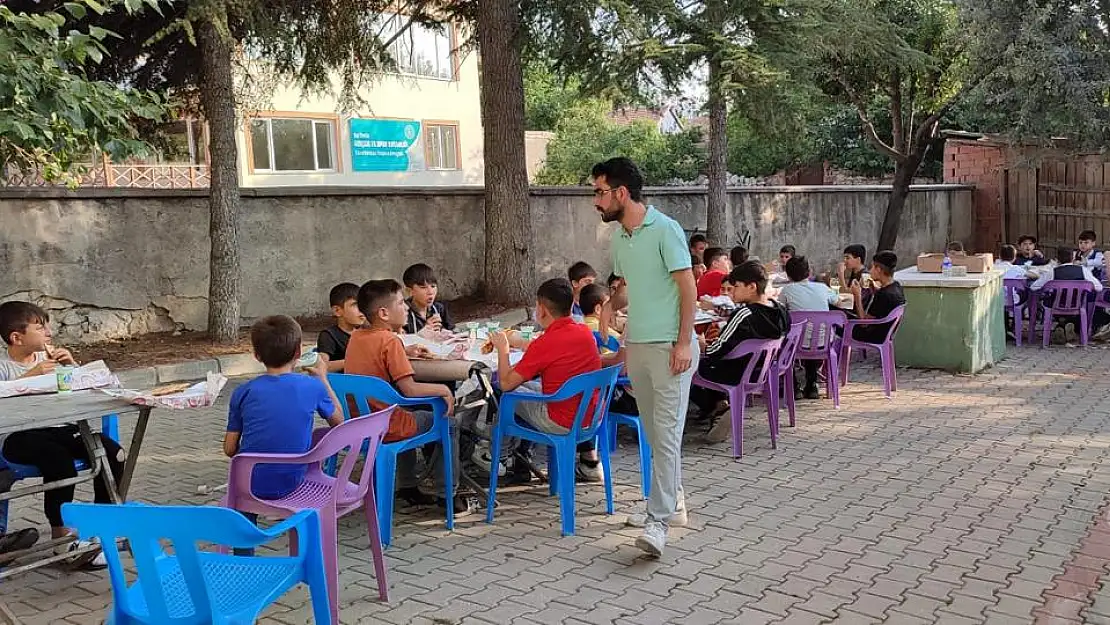 Işıklar'da Kur'an Kursu'nu tamamlayan öğrencilere özel program