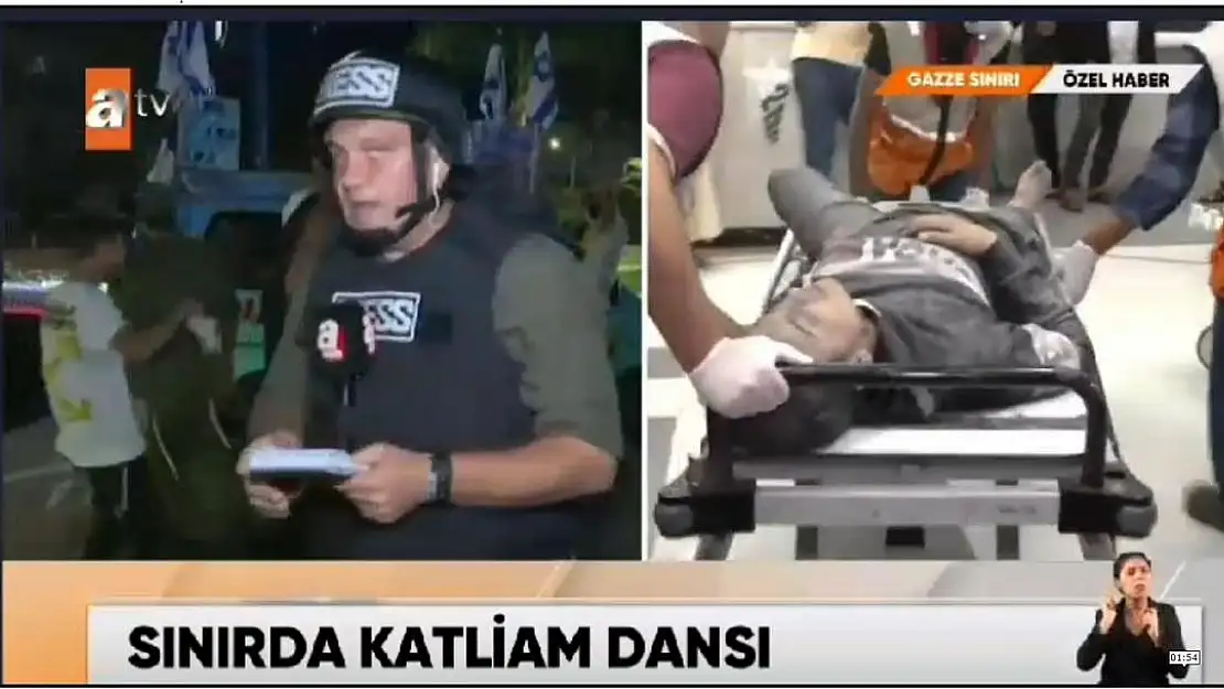 İsrailliler katliamı dansla kutladı, Afyonlu gazeteci şaşkınlık içinde kaldı