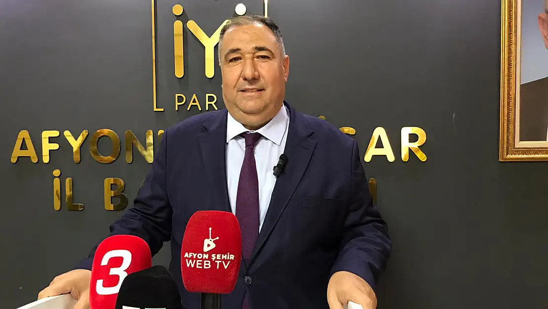 İyi Parti İl Başkanı Mısırlıoğlu:  Ak Parti'yi Takdir Ettim