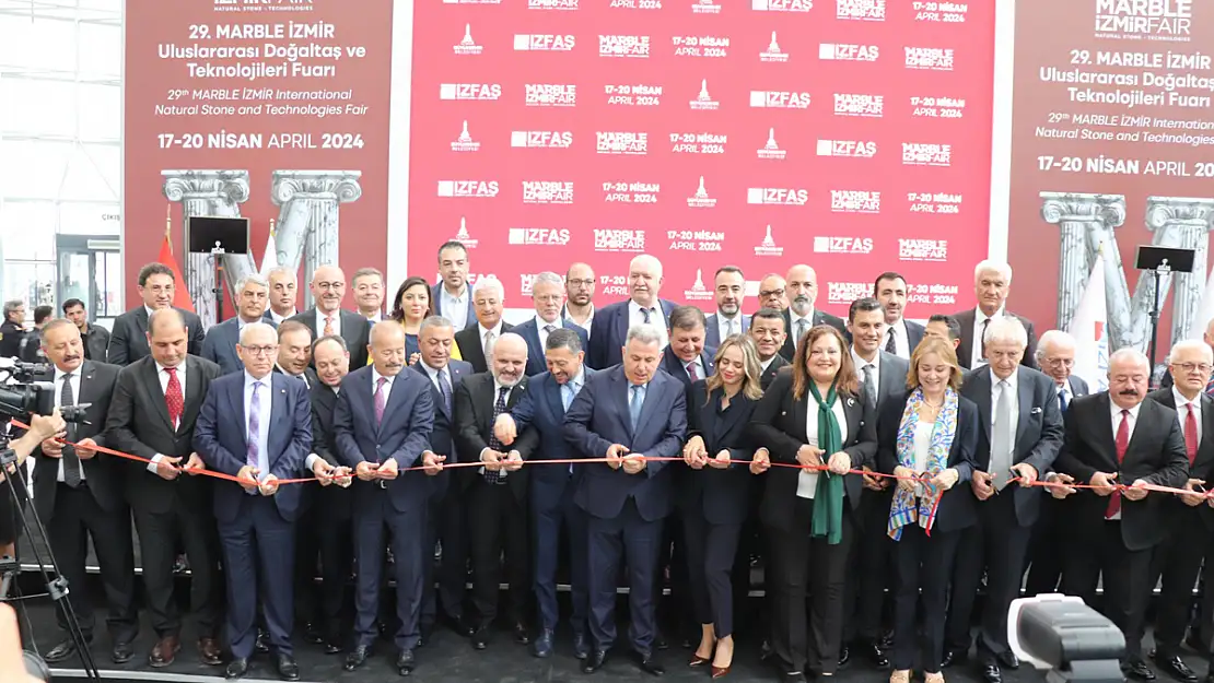 İzmir Mermer Fuarına Afyonkarahisar Damgasını Vurdu