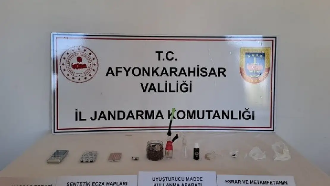 Jandarmadan uyuşturucu baskını, 1 kişi gözaltına alındı