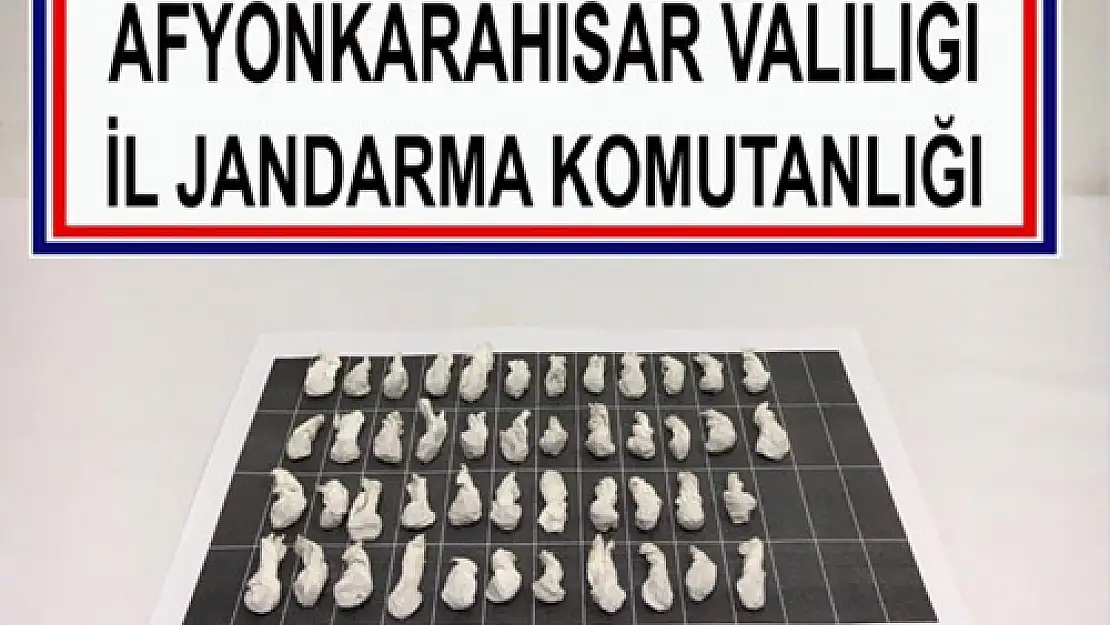 Jandarma'dan  uyuşturucu operasyonu