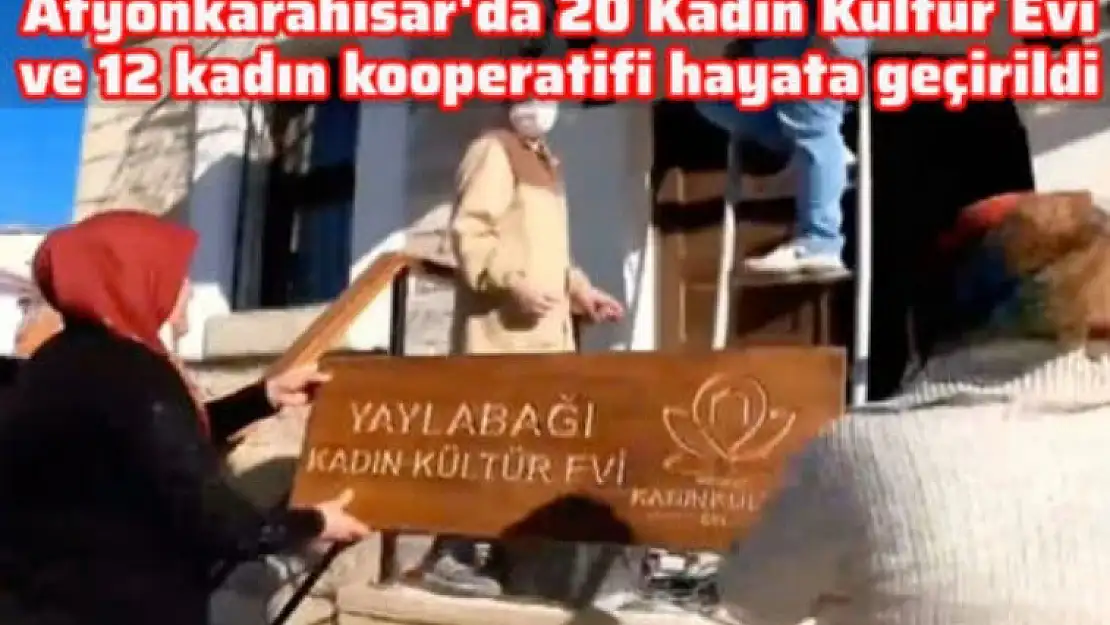 Kadın Kültür Evleri manşetlerde