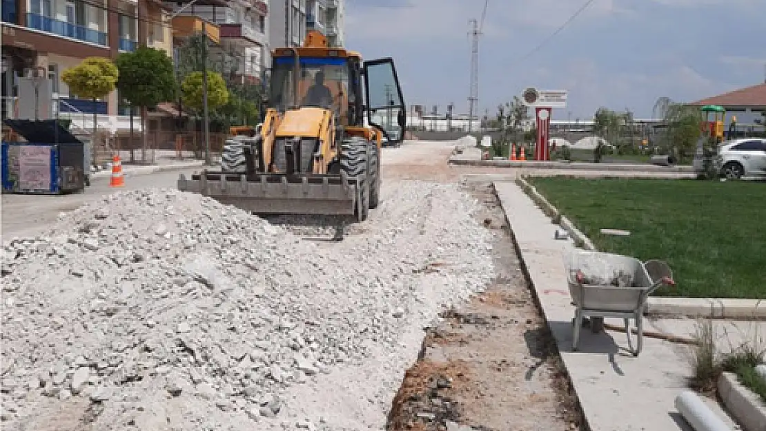 Kanalizasyon ve yağmursuyu çalışmaları sürüyor