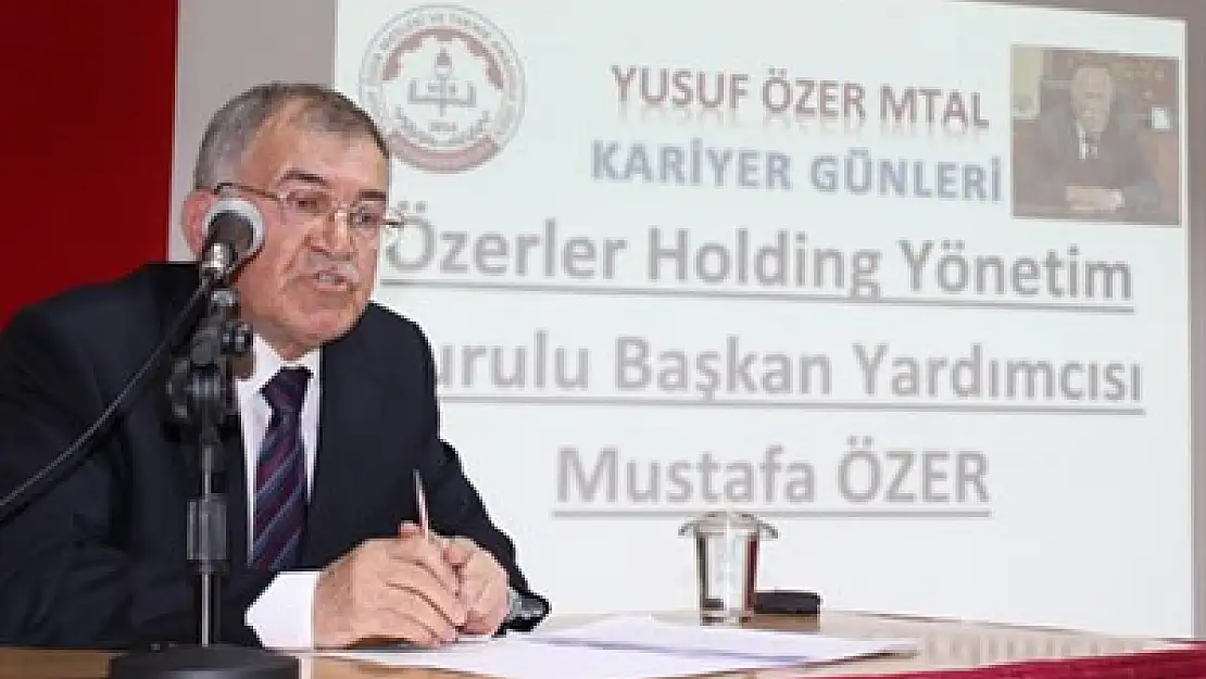 Kariyer günlerinin konuğu Mustafa Özer oldu