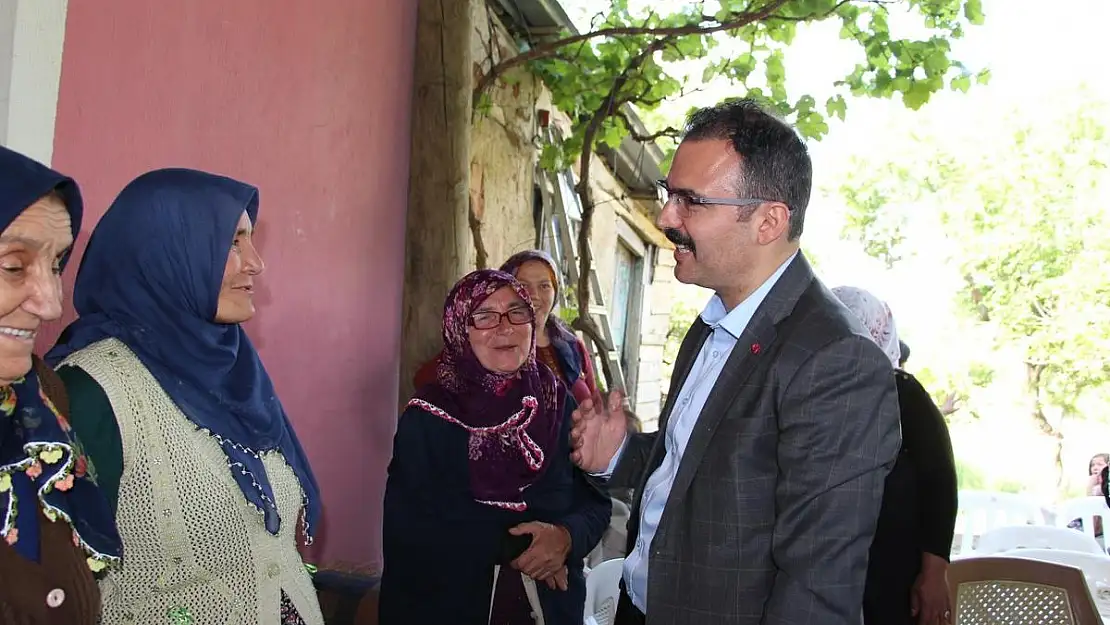 Kaymakam Ateş, Ovacık köyünde 'Halk Toplantısı' yaptı