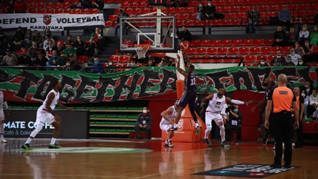 Keçiler Karşıyaka'ya diş geçiremedi: 90-76