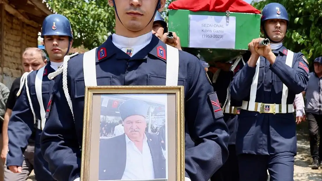 Kıbrıs Gazisi Önal resmi törenle son yolculuğuna uğurlandı