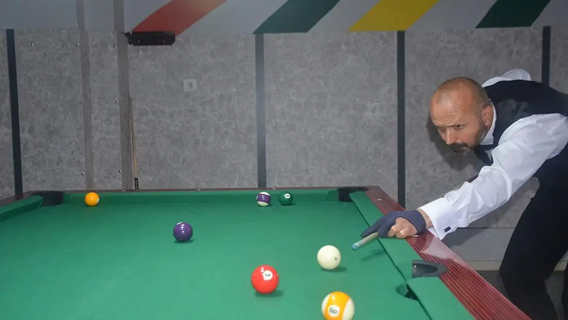 Kiremitçi, Türkiye Snooker Bilardo Şampiyonasına böyle hazırlanıyor