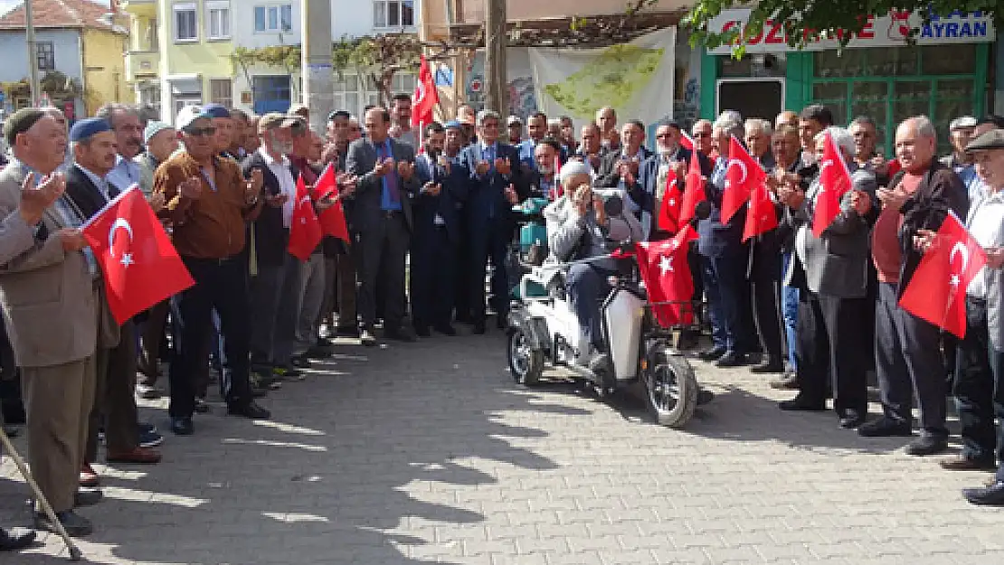 Kızılören'den Barış  Pınarı Harekatı'na destek