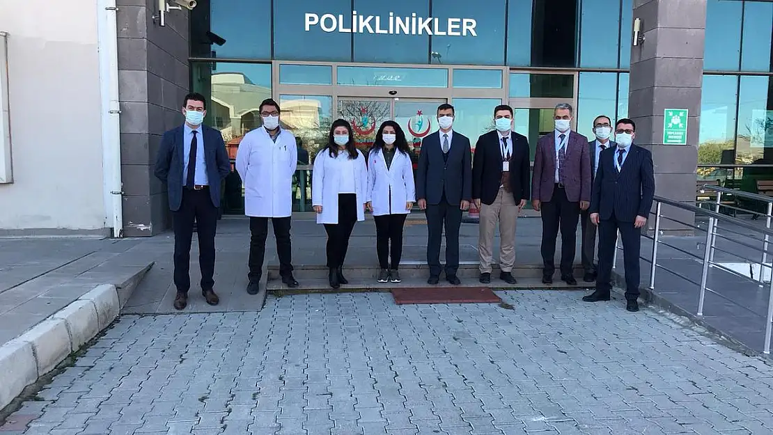 Korkmaz, sağlık hizmetinde aksama olmaması için yoğun çalışıyor