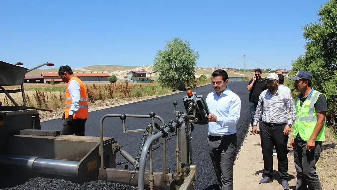 Köyün yıllardır devam eden yol sorununu İl Özel İdaresi çözdü