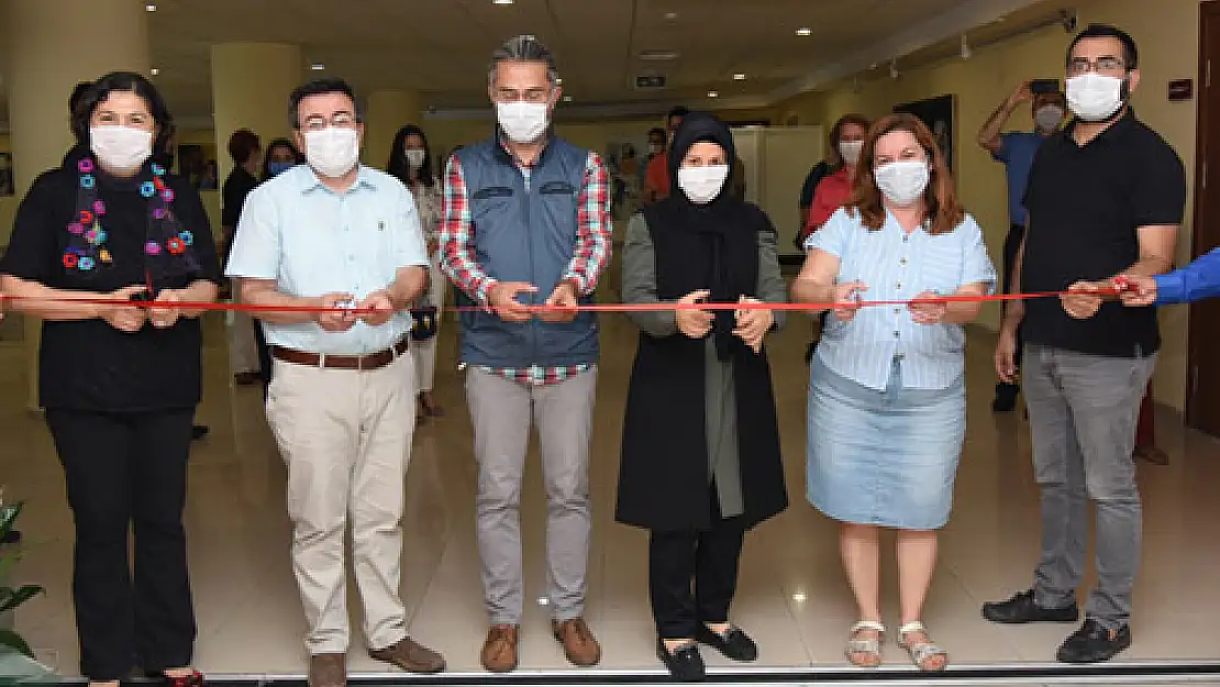 Küçükkurt'un keçe sergisi açıldı