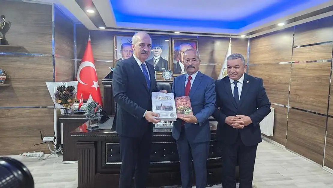 Kurtulmuş, Şuhut Belediyesi'ni Ziyaret Etti