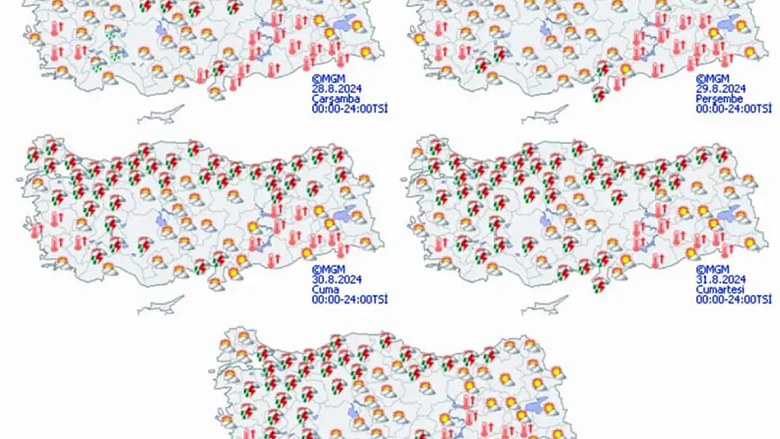 Meteoroloji'den Afyon ve Çevresi İçin Uyarı