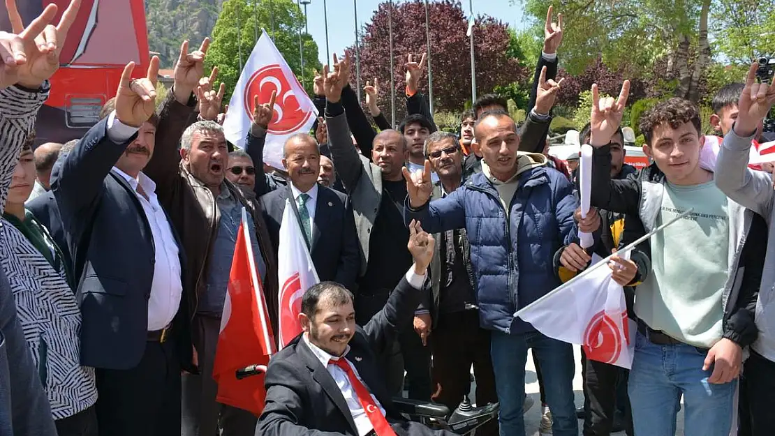 MHP ‘Zafere Yürüyüş’ünü gerçekleştirdi