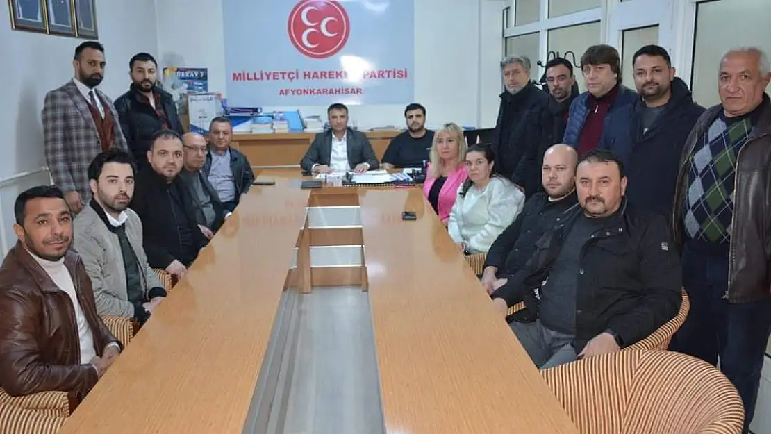 MHP’de yeni başkanla ilk toplantı