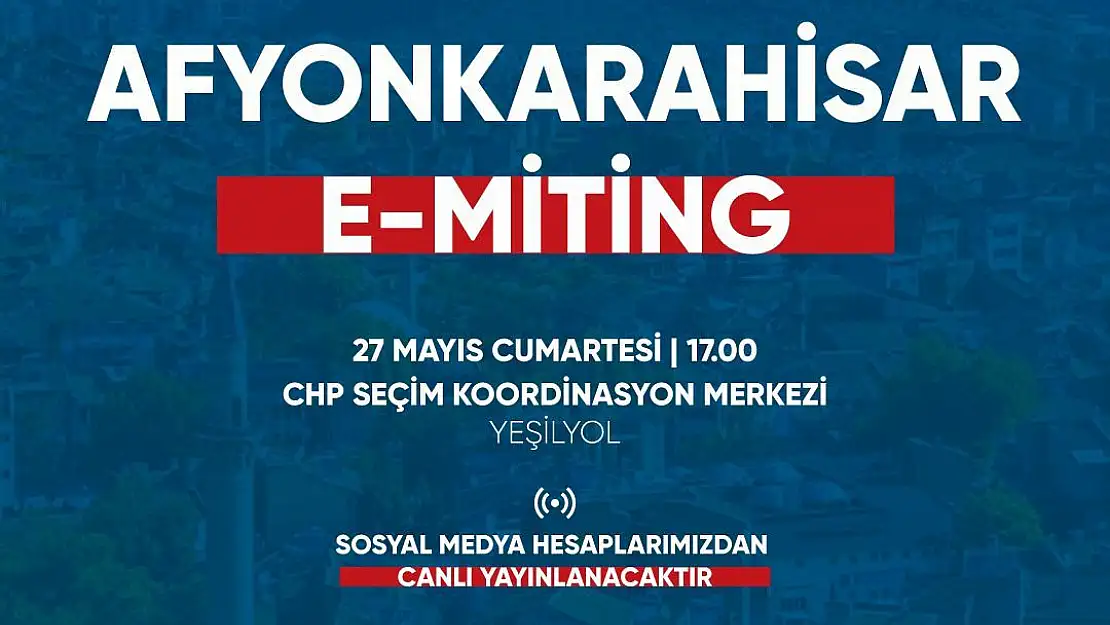 Millet İttifakı paydaşları e miting yapacak