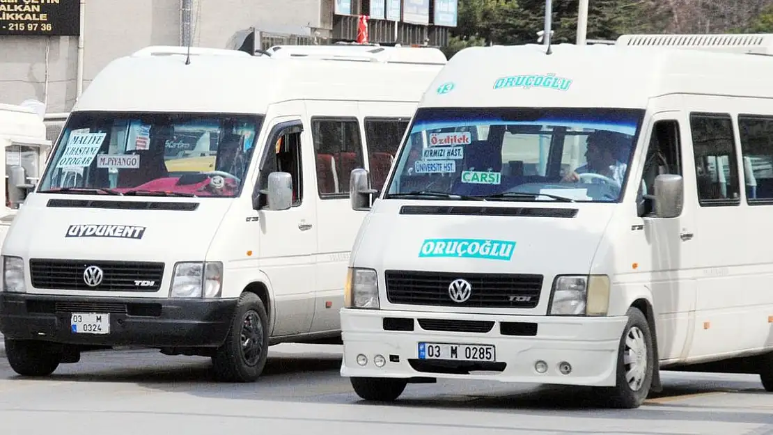 Minibüs fiyatlarına da zam geldi