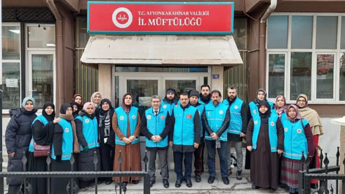 Müftülük deprem bölgesine üçüncü ekibi de gönderdi