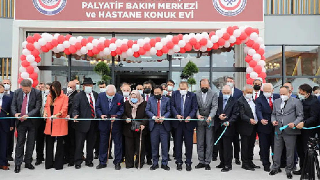 Ömer Zilif Halaç Palyatif Bakım Merkezi  ve Hastane Konukevi Hizmete Açıldı