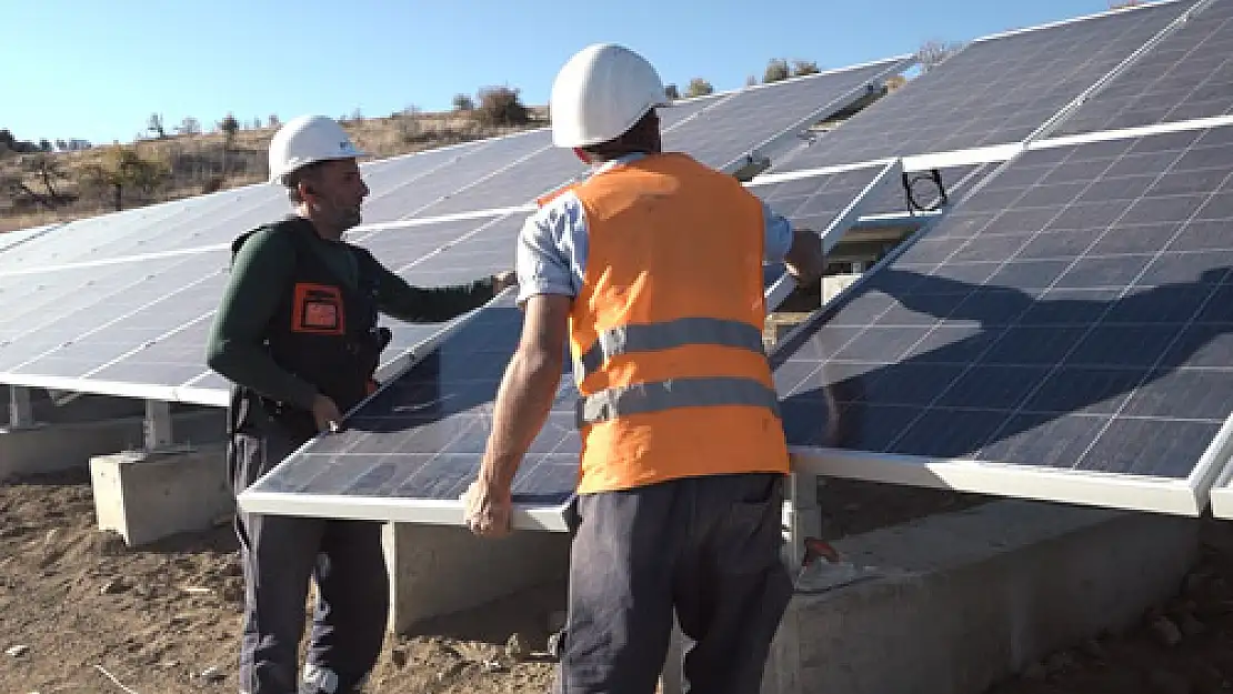 ORKÖYPV'le Afyon'da elektrik üretimine geçildi